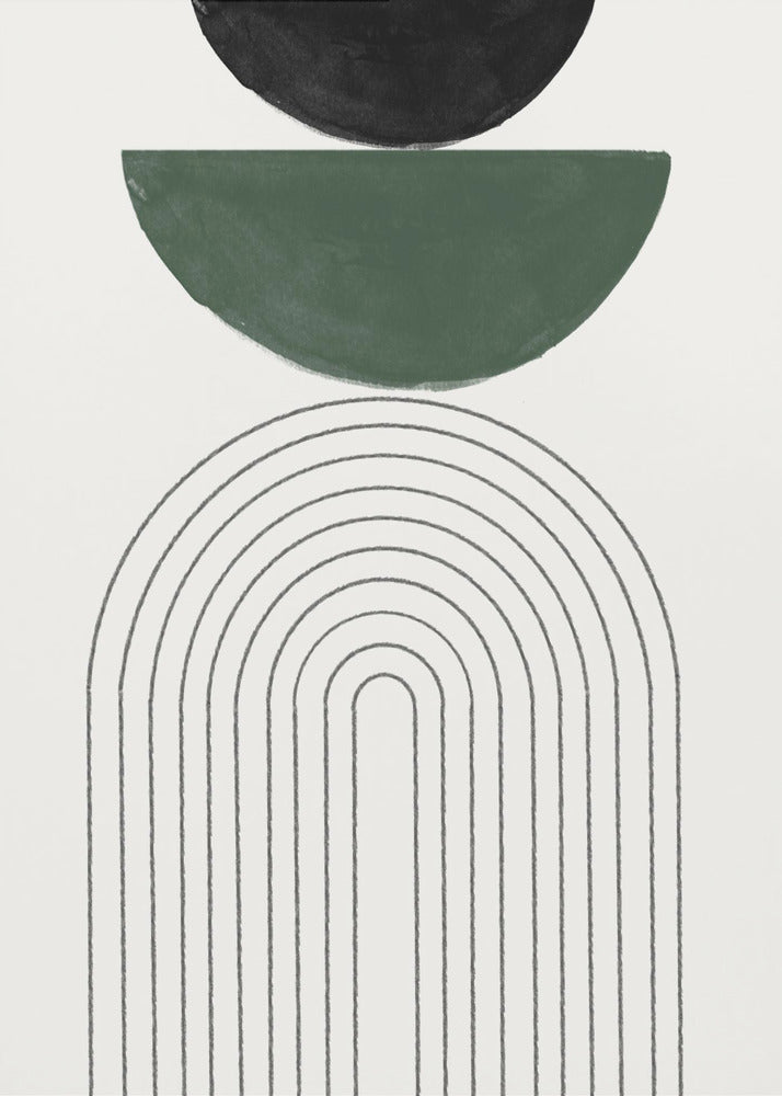 Vormen in harmonie | Canvas