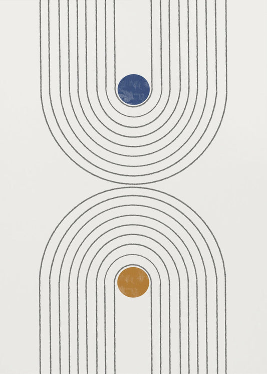 Dubbele paden | Canvas
