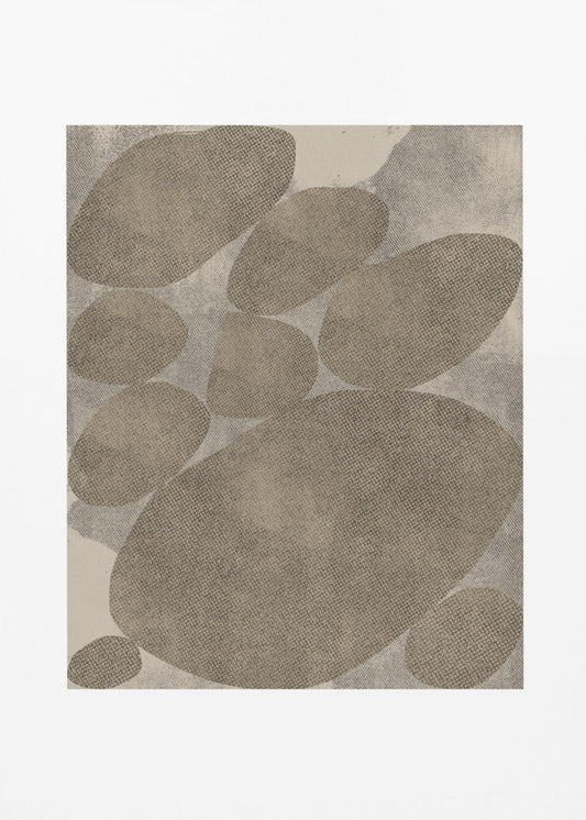 Ovale Sereniteit | Canvas