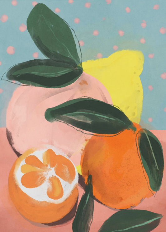 Citrus Symfonie | Canvas