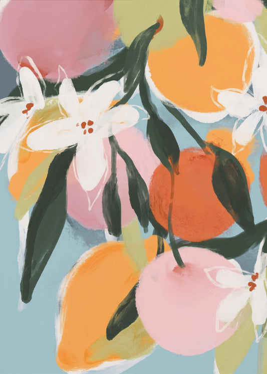 Bloesems oogst | Canvas