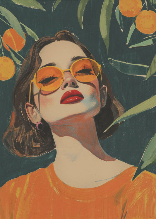 Gouden blik | Canvas
