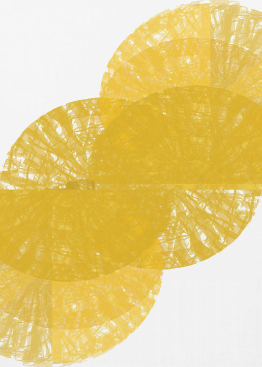Gele Cirkel Fans 1 | Poster