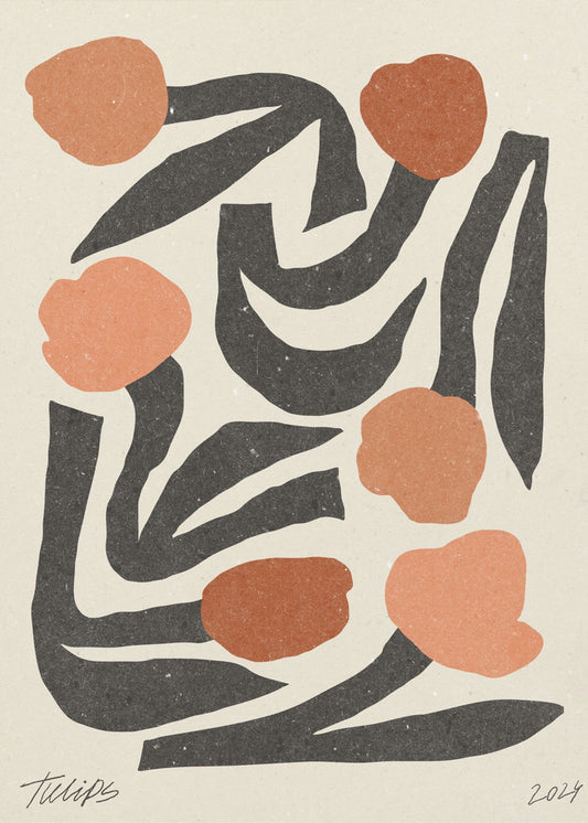 Moderne Bloem 03 | Canvas