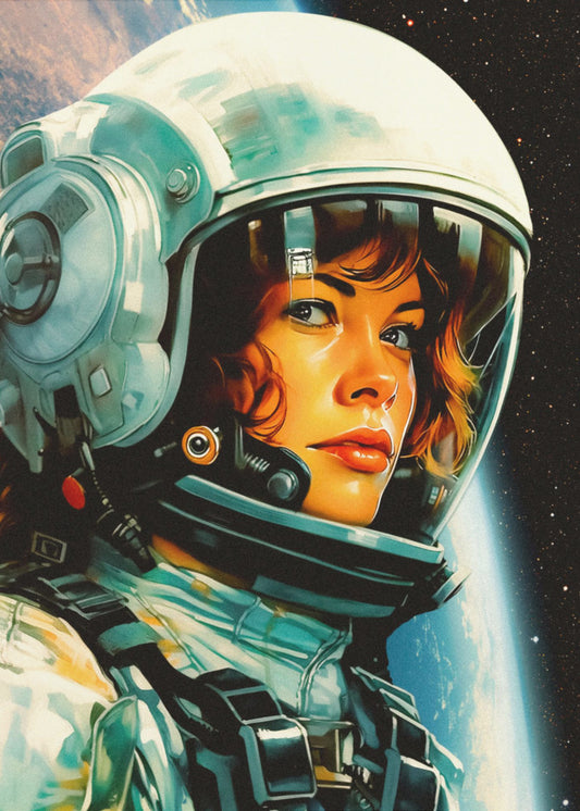 Astronautenposter 1 | Canvas