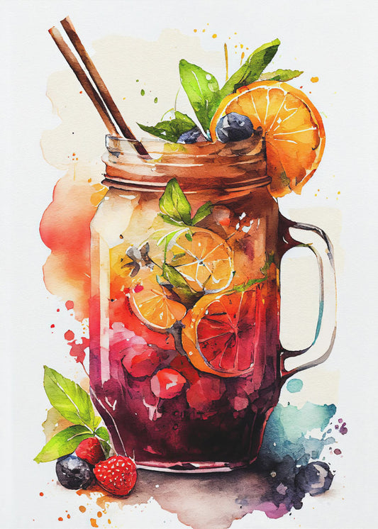 Drankjes cocktail | Poster