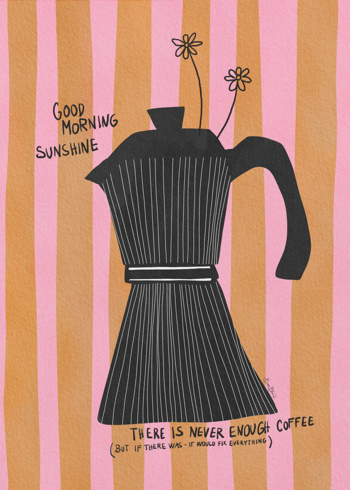 Mocca Koffie Zonneschijn | Canvas