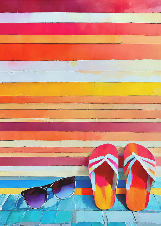 Caribisch leven | Canvas