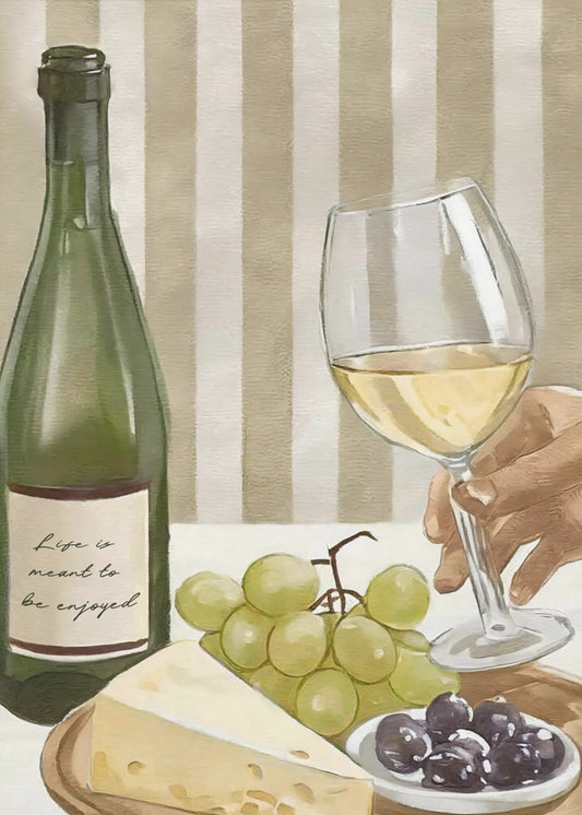 Het leven is bedoeld om van te genieten | Canvas