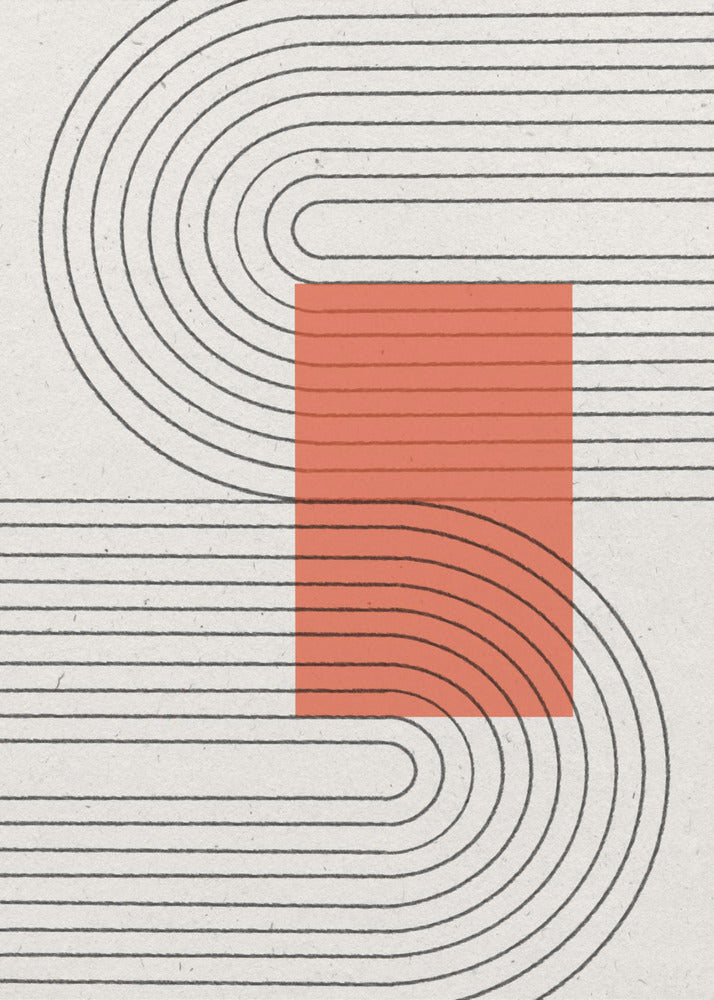 Curved Harmony | Canvas