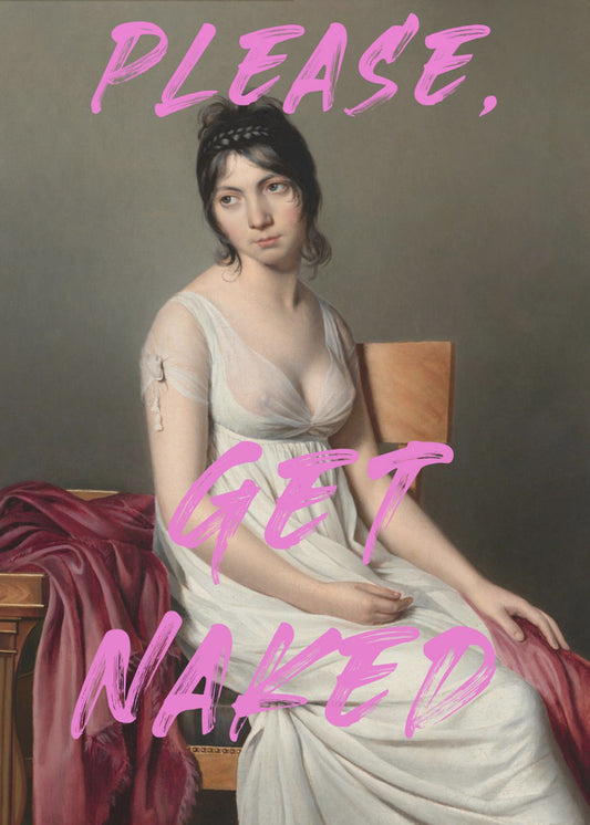 Alsjeblieft, word naakt | Poster