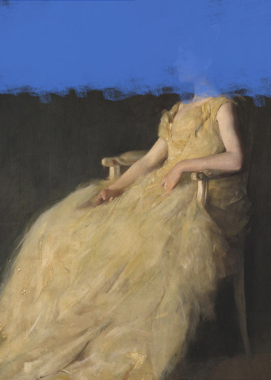 Melancholische stemming - Mix Art Media | Canvas