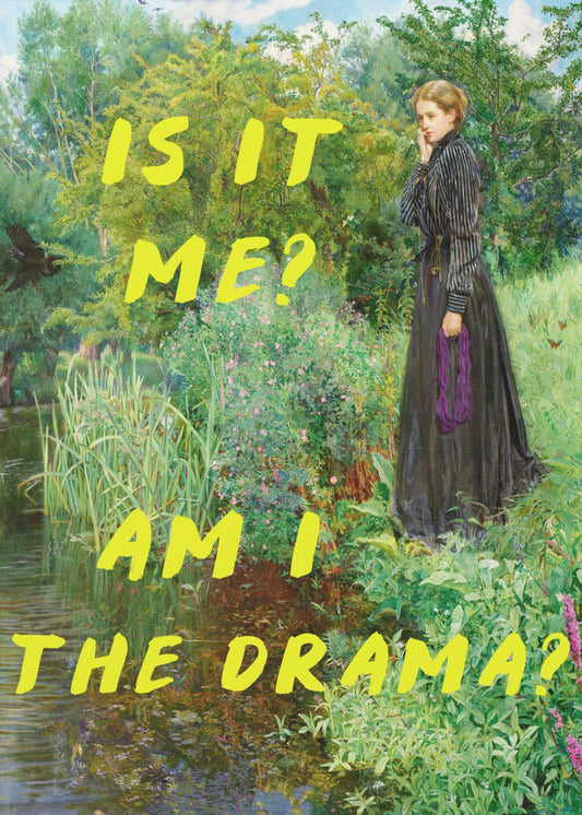Ben ik het? Ben ik het drama? | Poster