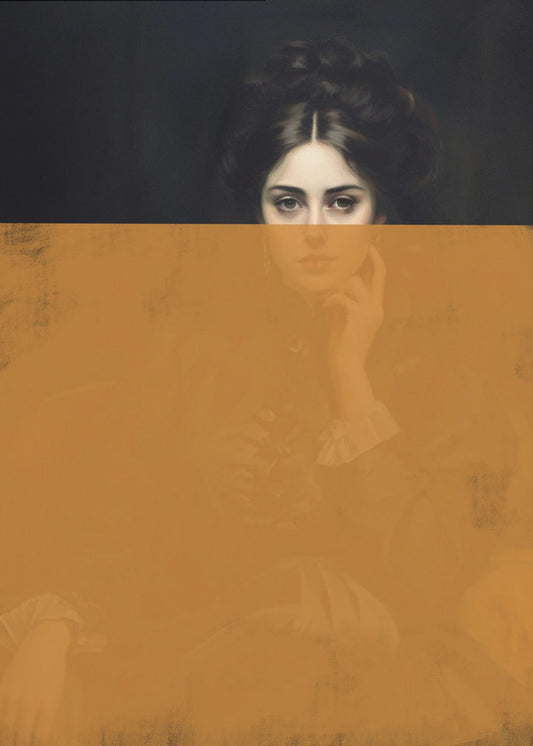 Veranderd portret van vrouw | Canvas