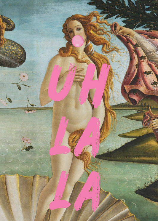 De geboorte van Venus door Sandro Botticelli / Uh La La | Canvas