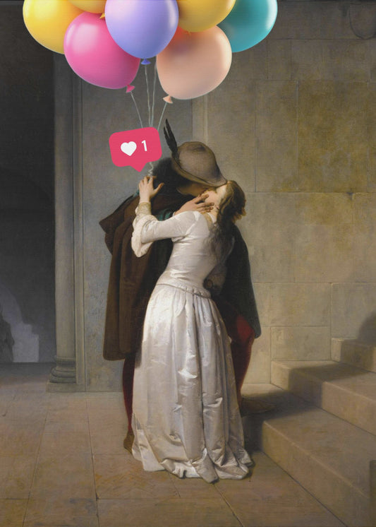 Renaissance Romance - Veranderde kunst | Canvas