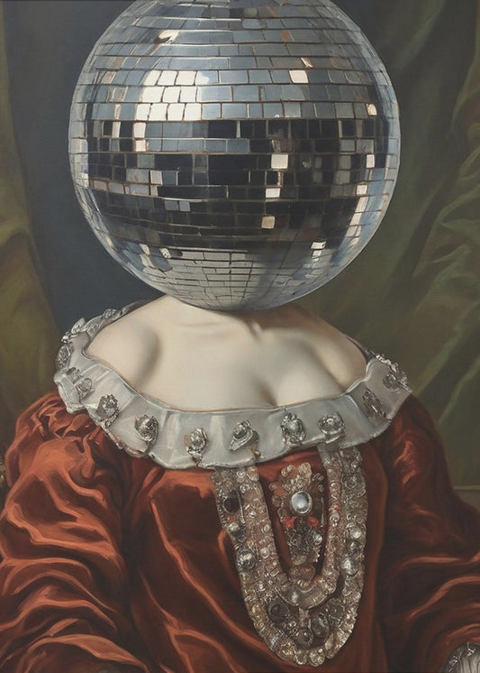 Antieke discobal | Poster