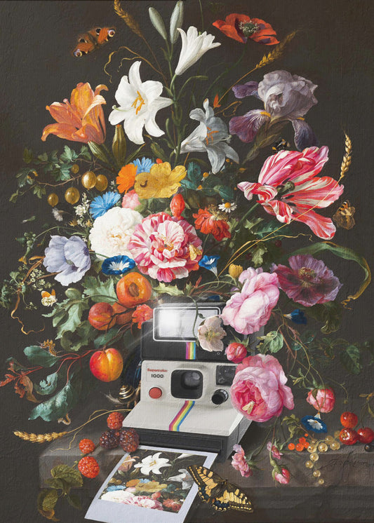 Bloemen Instant Foto | Poster
