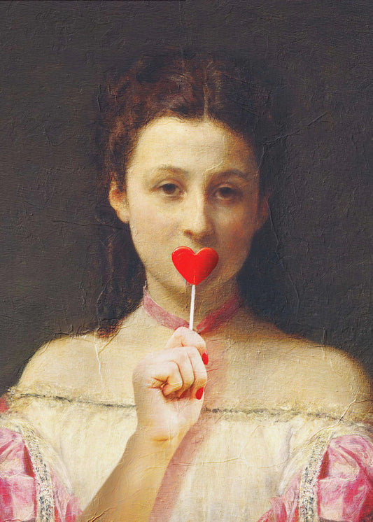 Lollymeisje | Canvas