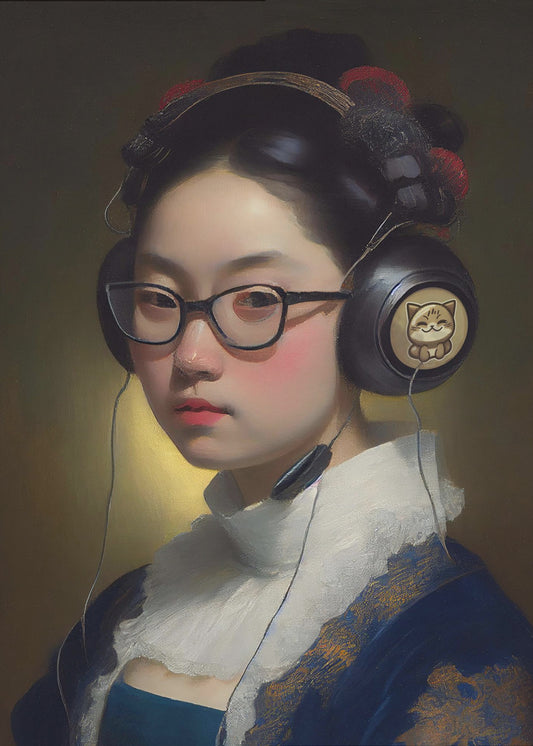 Otaku-meisje | Canvas