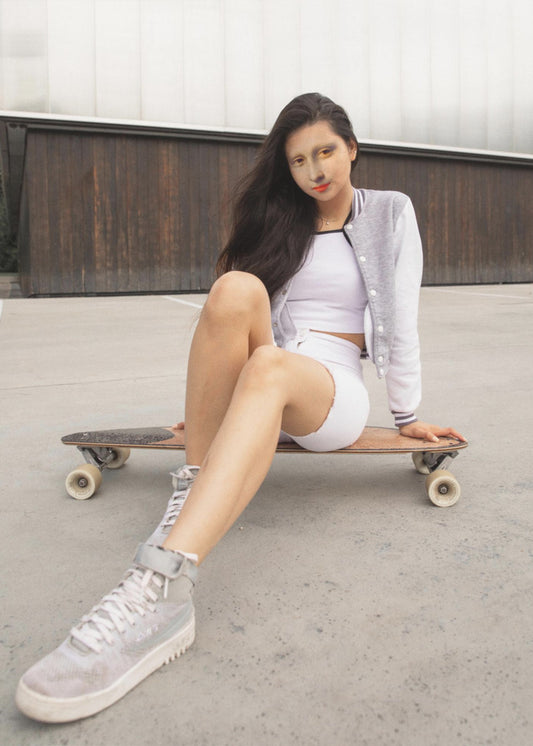 Schaatser Monalisa | Canvas