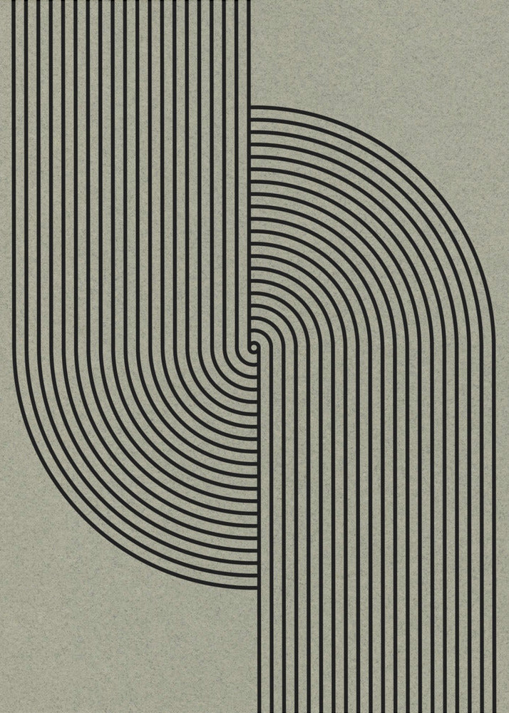 Curved Symmetry | Canvas
