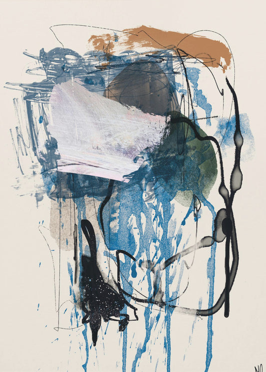 Tweeling Abstract 1 | Canvas