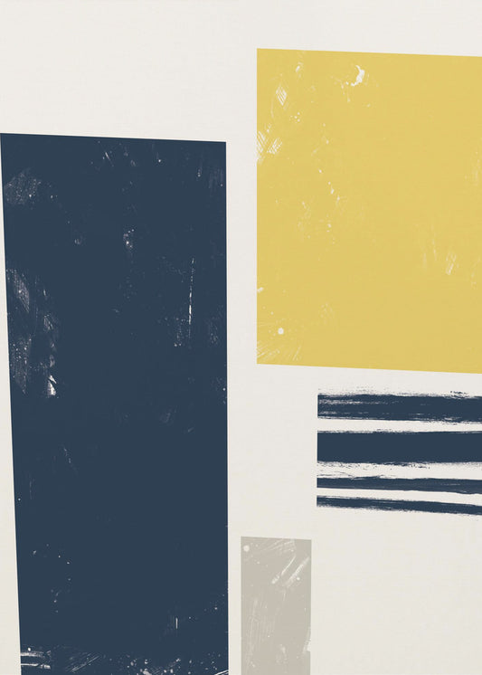 Scandinavisch Abstract | Canvas