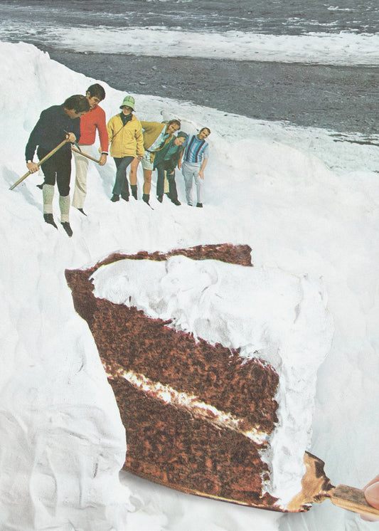 Gletsjerkalftaart - Dessert Sneeuwberg | Canvas