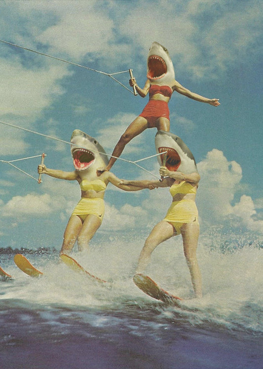 Op Evil Beach - Haaienaanval | Poster