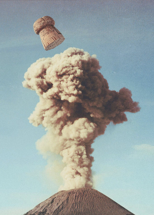 Volcanic Pop - Champagnefeest | Poster