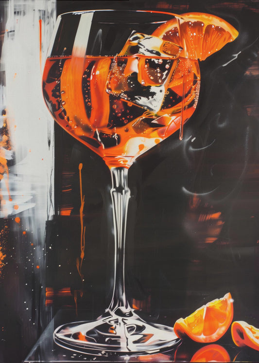 Aperol Spritz Donkere Editie | Canvas