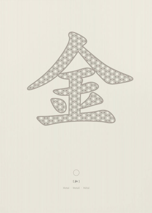 Metal | 金 | Jin | Poster