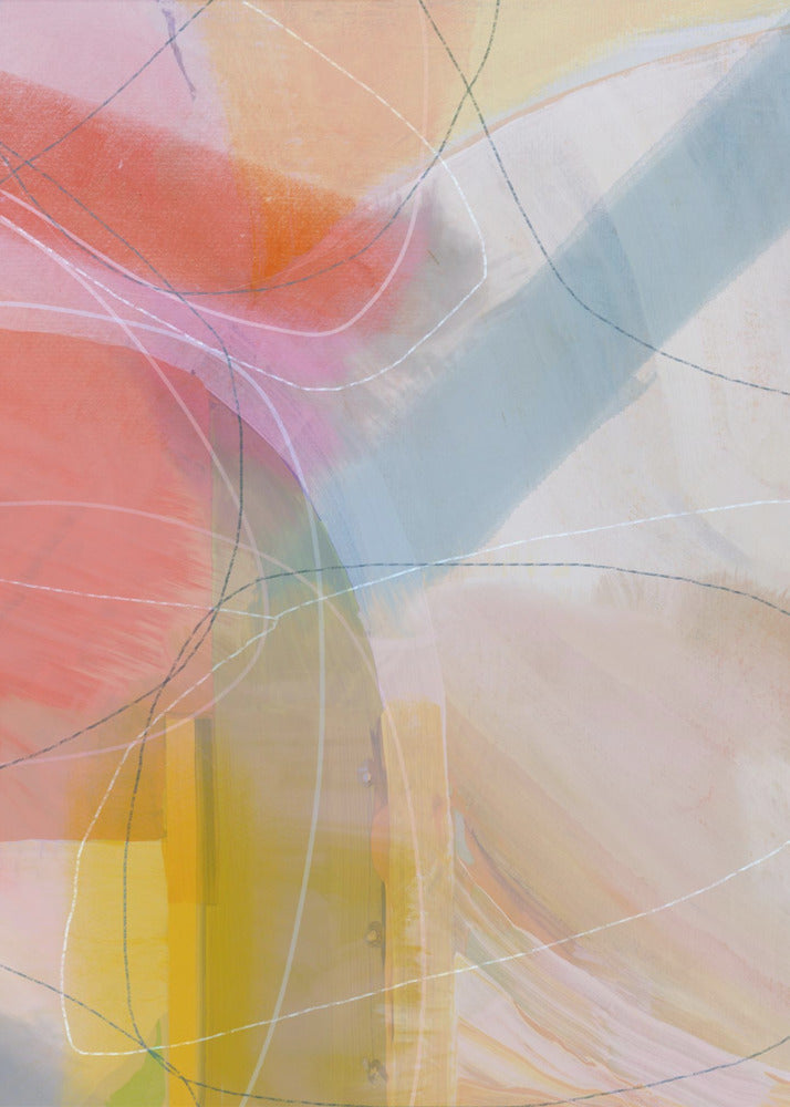 Soft Abstract Shapes 1 | Poster