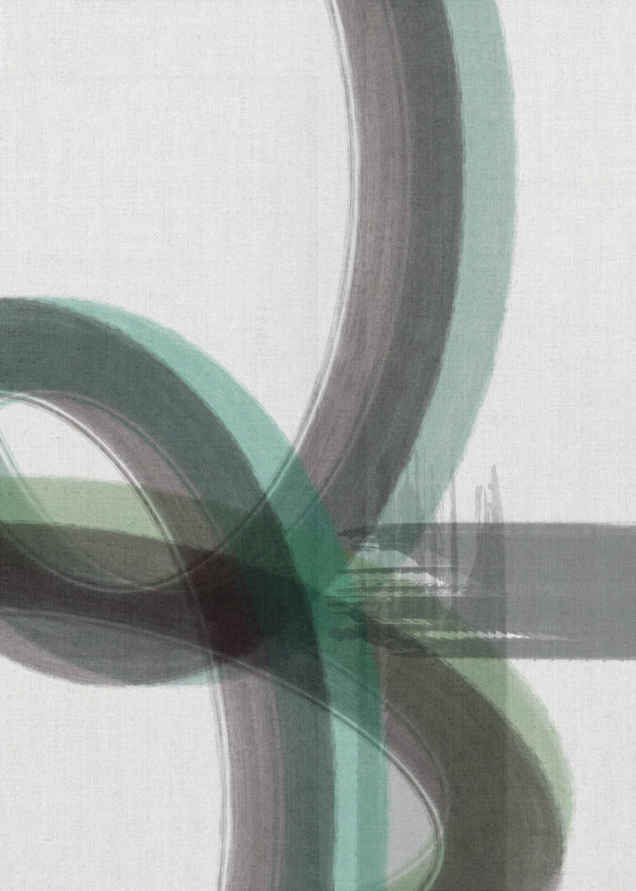 Green Curve 1 | Poster