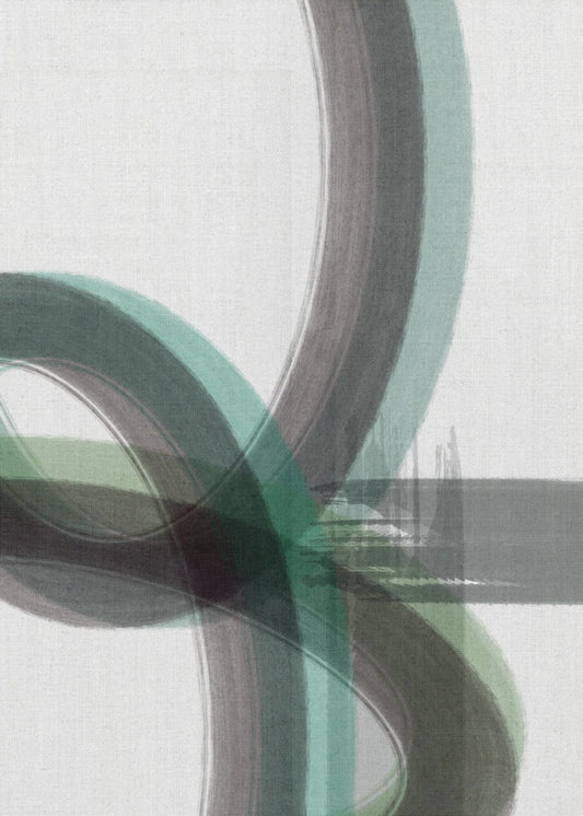 Green Curve 1 | Poster