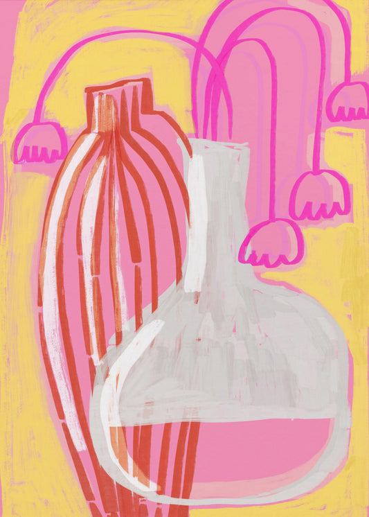 Bloemenritme | Canvas
