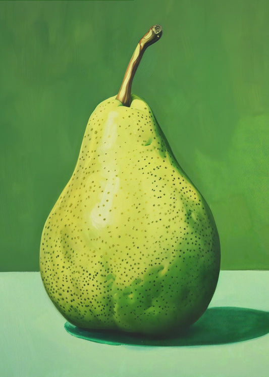 Groene Peer | Canvas
