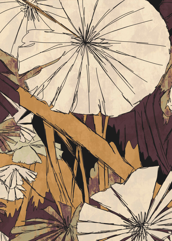 Tropische goudplanten | Poster