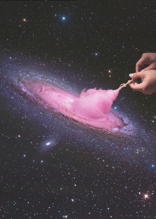 Kosmische Suikerspin | Canvas