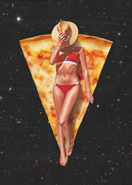 Pizza Zonnebrand | Canvas