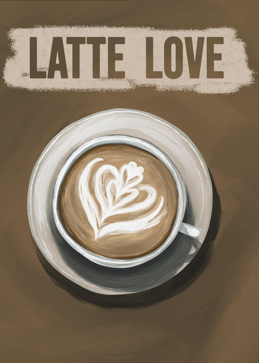 Latte Liefde | Poster