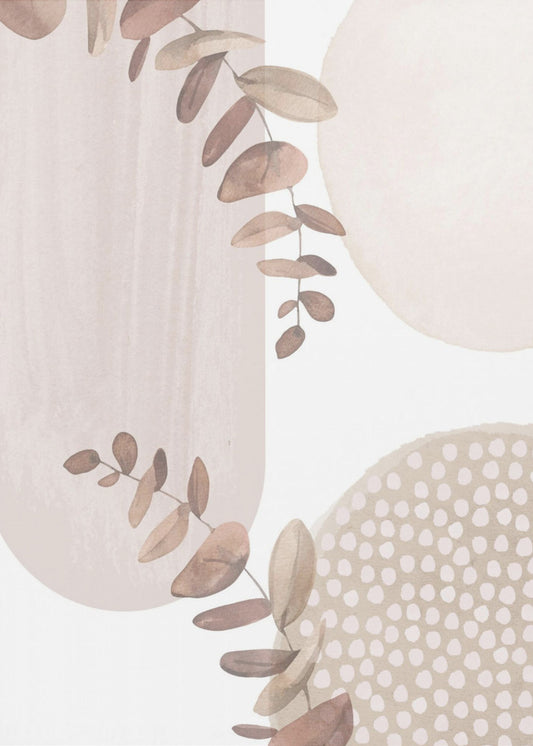 Boho In Neutral 3 | Poster