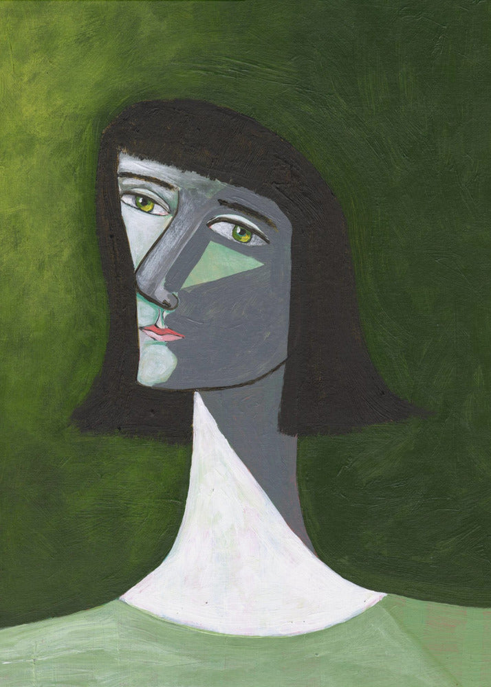 Lady in Green | Poster