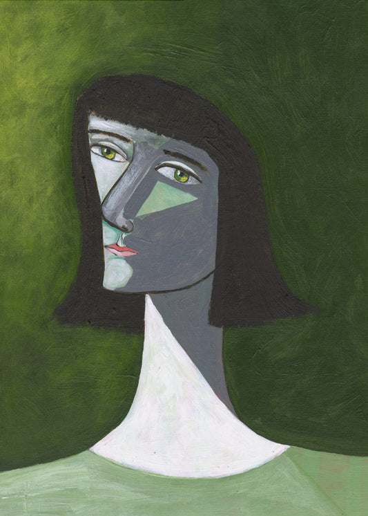 Lady in Green | Poster
