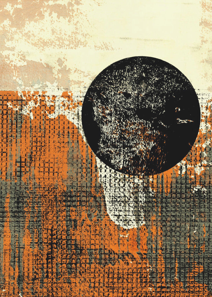 Eclipse over textuur | Poster