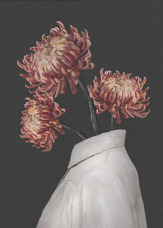 In Bloom (donker) | Canvas