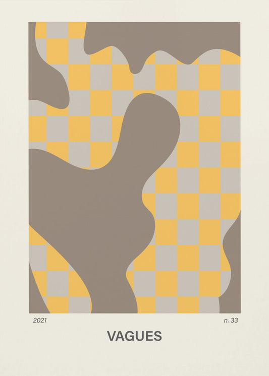 Vagues nr 33 Poster | Canvas