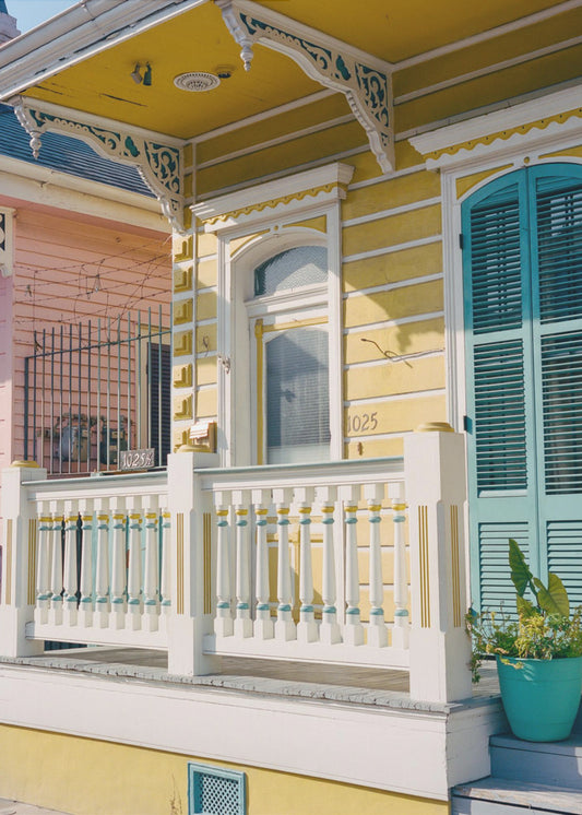 Architectuur van New Orleans IV | Canvas