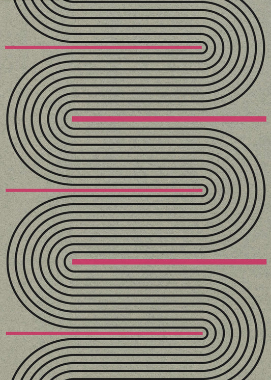 Endless Curves Maze | Poster